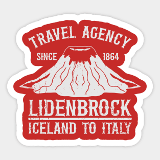 Lidenbrock Agency Sticker